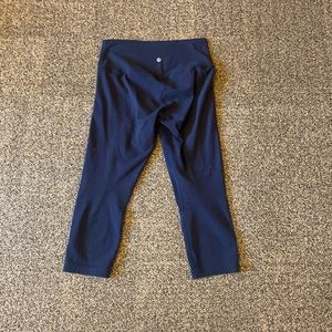 Navy Lululemon Align Leggings 23 inch